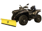 Modular plow bucket kit in use