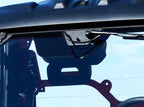Optional wiper and washer kit on the HardCabs Fugleman UT10 windshield