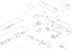 Exploded schematic of Segway AT6 SGW570F Section 4, callout 43.1 is the detent pawl torsion spring