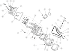 Exploded schematic of Segway AT6 SGW570F Section 5, callout 25 is the o-ring 22x3