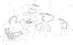 Exploded schematic of Segway AT6 SGW570F Section 30, callout 9 is the fr fendar