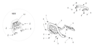 Exploded schematic of Segway AT6 SGW570F Section 65, callout 9 is the rear bumper plug