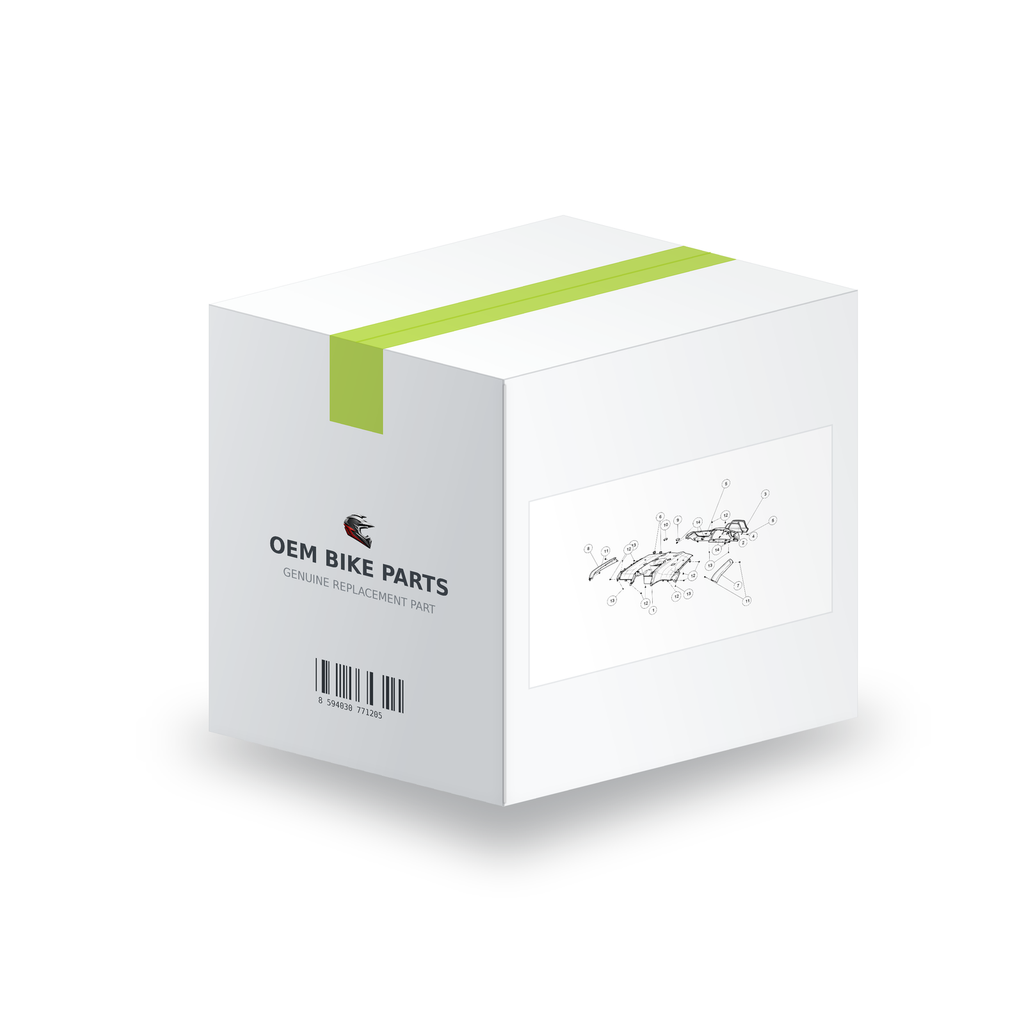 Segway AT6 SGW570F Black Rear Fender - A02H13401001 in branded OEM Bike Parts packaging box