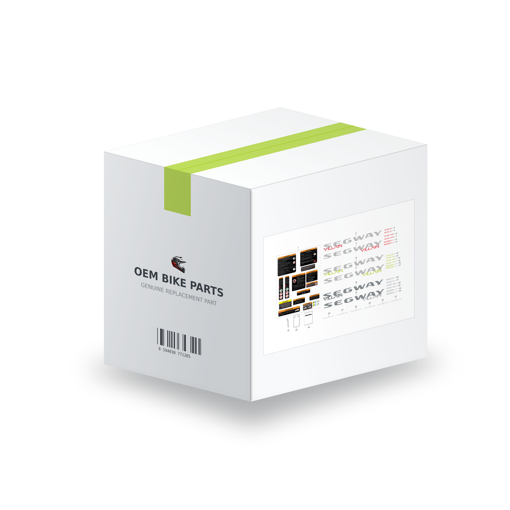 Segway Villain SGW1000F Warning Label (Epa) - S05L11000001 in branded OEM Bike Parts packaging box