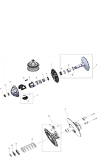 Exploded schematic of Segway Fugleman UT10 Cvtech Wearing Parts, callout 28 is the bolt