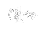 Exploded schematic of Segway Fugleman UT10 Intake System Assembly, callout 28 is the air filter inlet cap