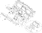 Exploded schematic of Segway Fugleman UT10 Dashboard, callout 31 is the star button plug