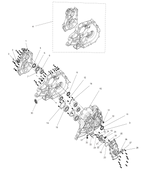 Exploded schematic of Segway Villain SGW1000F Gearbox Combination, callout 34 is the breathing joint