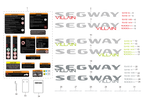 Exploded schematic of Segway Villain SGW1000F & Stickers & Accessories/on-vehicle Tools, callout 34 is the owner manual (us)